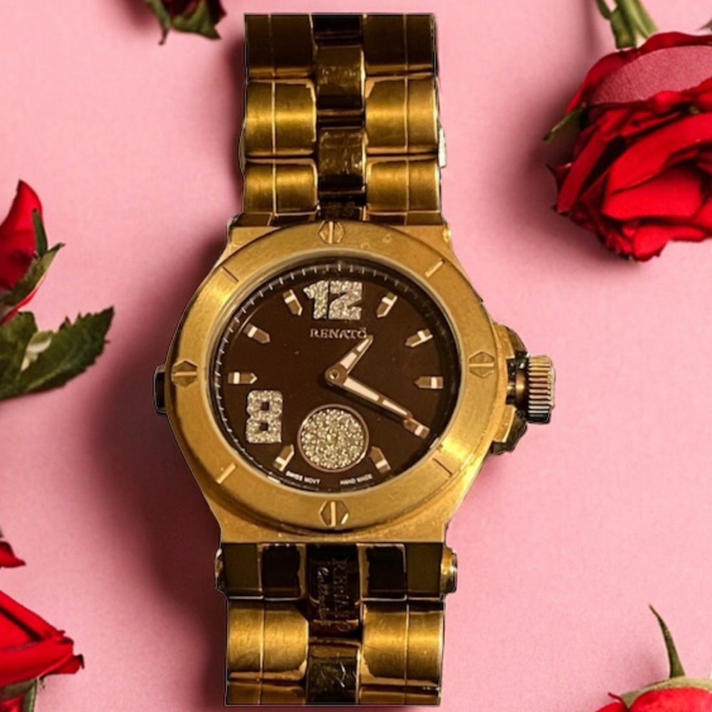Renato Angi limited edition ladies watch with diamonds